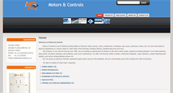 Desktop Screenshot of motorscontrols.co.in